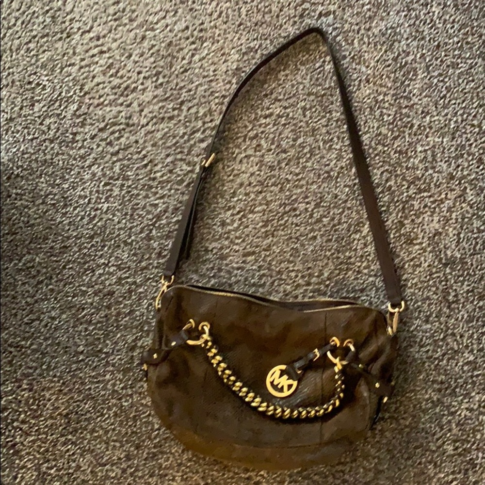Michael Kors Snakeskin Crossbody Purse